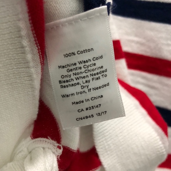 Relaxed tie-front short-sleeve sweater - Picture 7 of 8